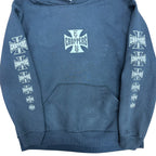 Vintage West Coast Choppers Long Beach CA Hoodie Black
