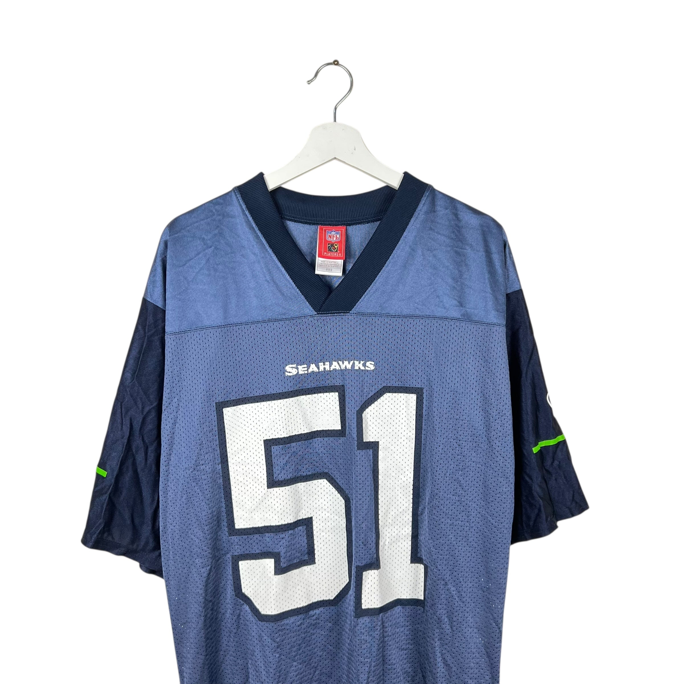 Vintage Reebok NFL Seattle Seahawks Lofa Tatupu Away Jersey