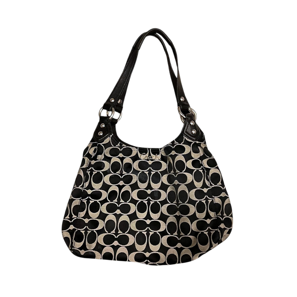 Coach Ashley Madison Hobo Bag Black/Grey