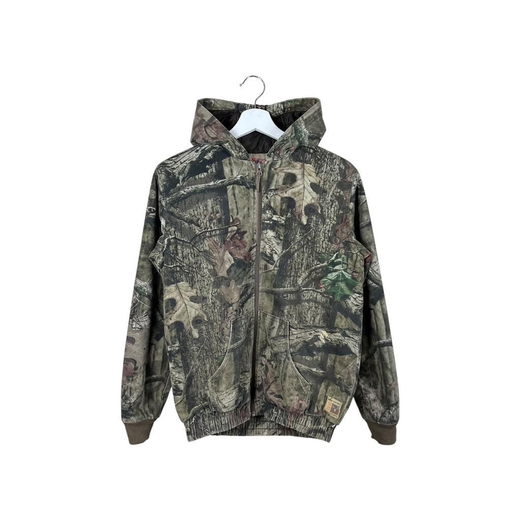 Vintage Youth RedHead Silent-Hide RealTree Full Zip Hooded Jacket Camo