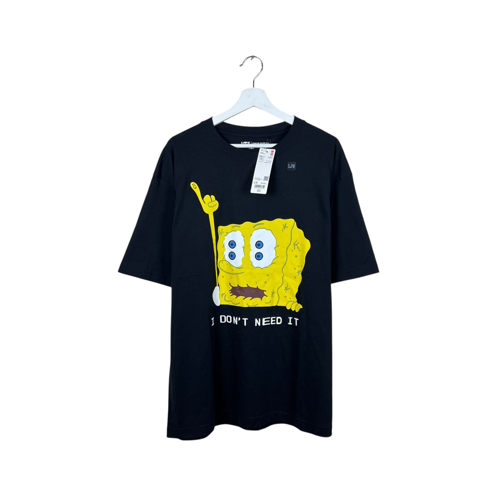 Uniqlo x Spongebob SquarePants x Cactus Plant Flea Market Graphic Tee Black