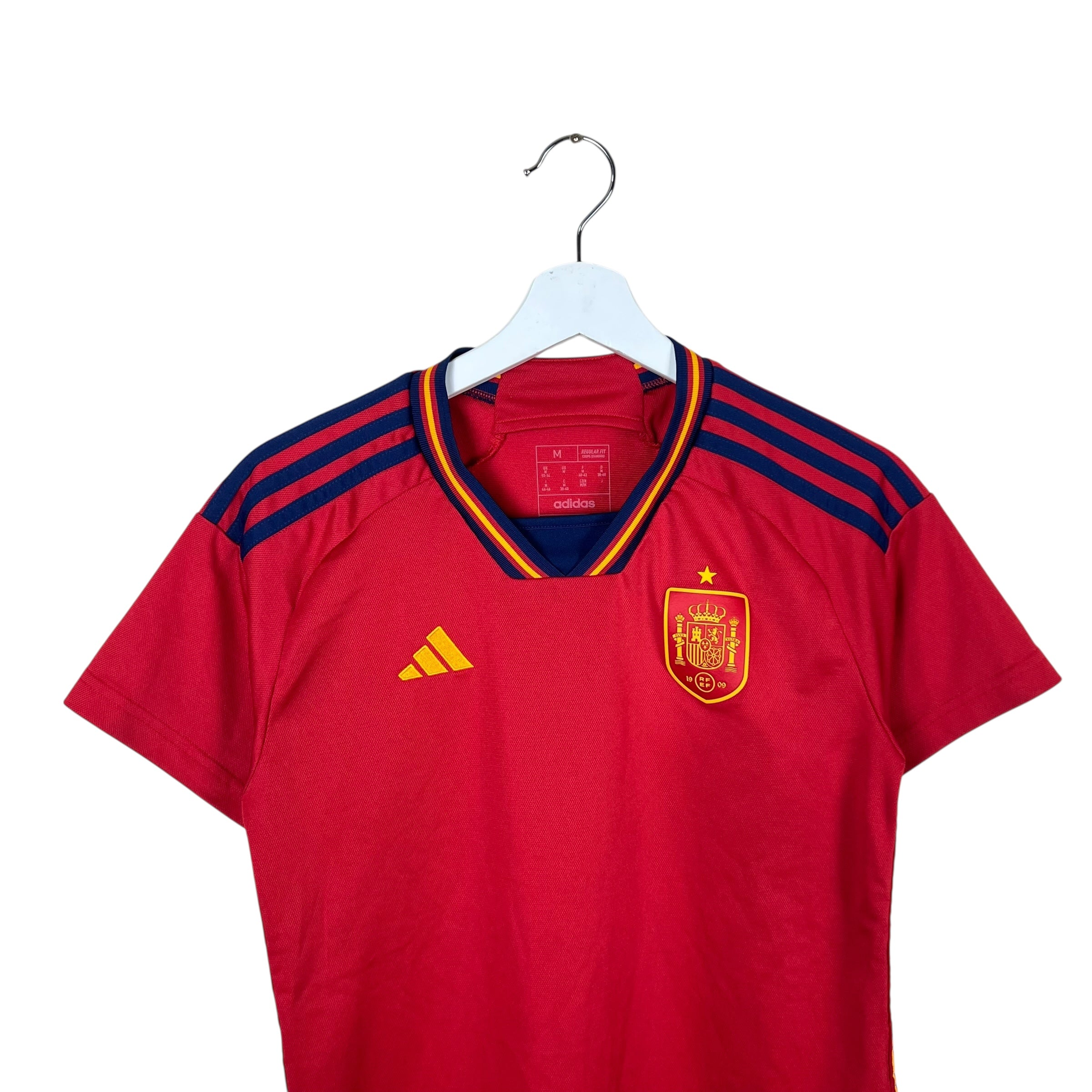 2022 Adidas Spain Blank Home Jersey