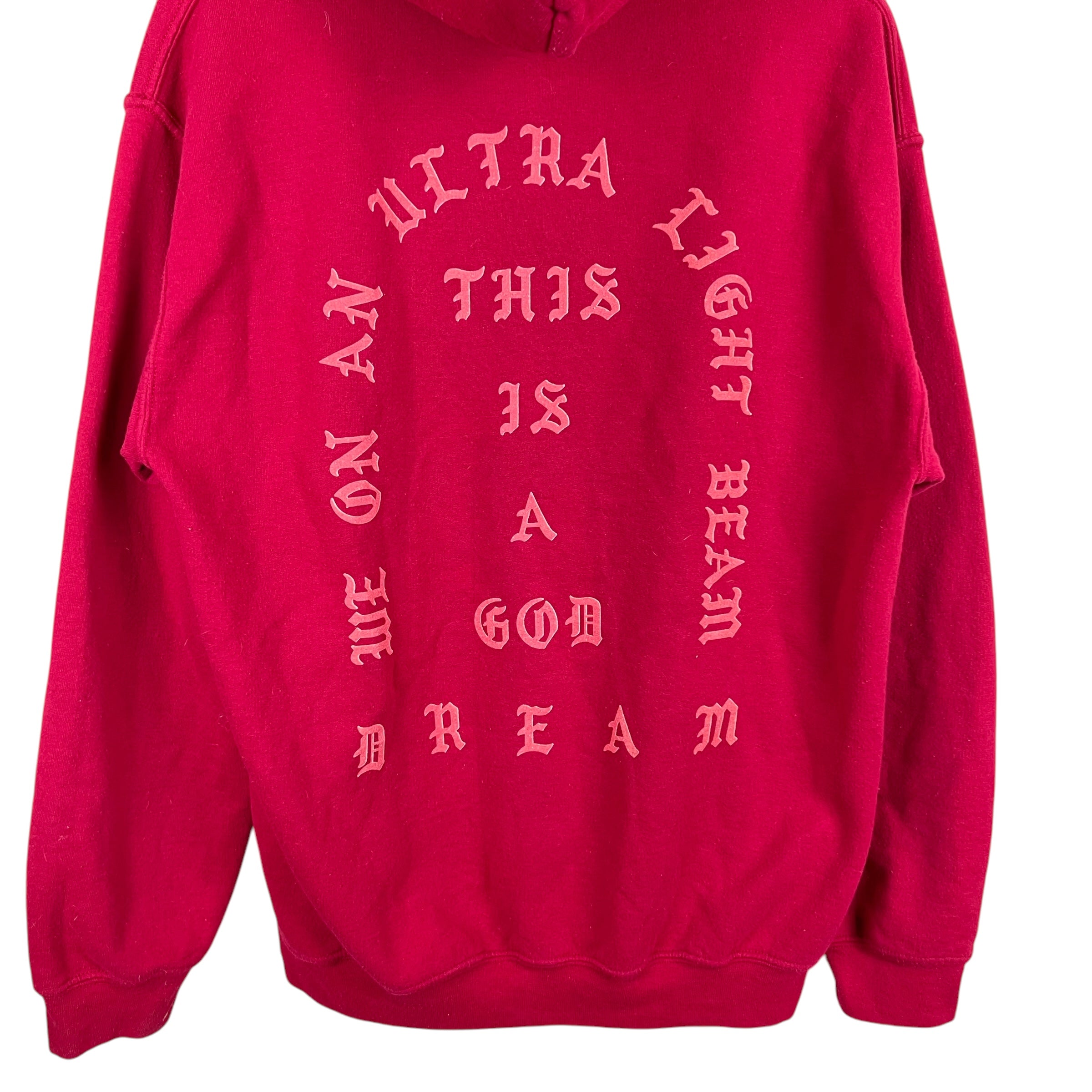 Yeezy TLOP “I Feel Like Pablo” Paris Hoodie Burgundy