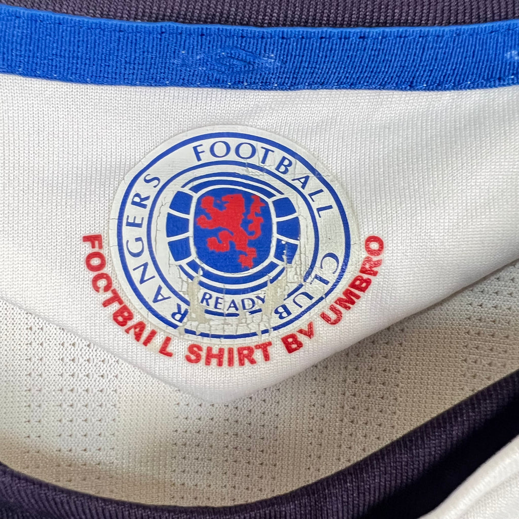 2008 Umbro Glasgow Rangers Blank Away Jersey