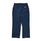 Vintage Carhartt Carpenter Loose Original Fit Pants Navy