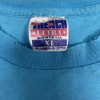1993 Trench NFL Carolina Panthers  Big Logo Tee Light Blue