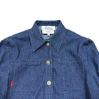 Vintage Ribkoff Trends Women’s Embroidered Dragon Denim Jacket