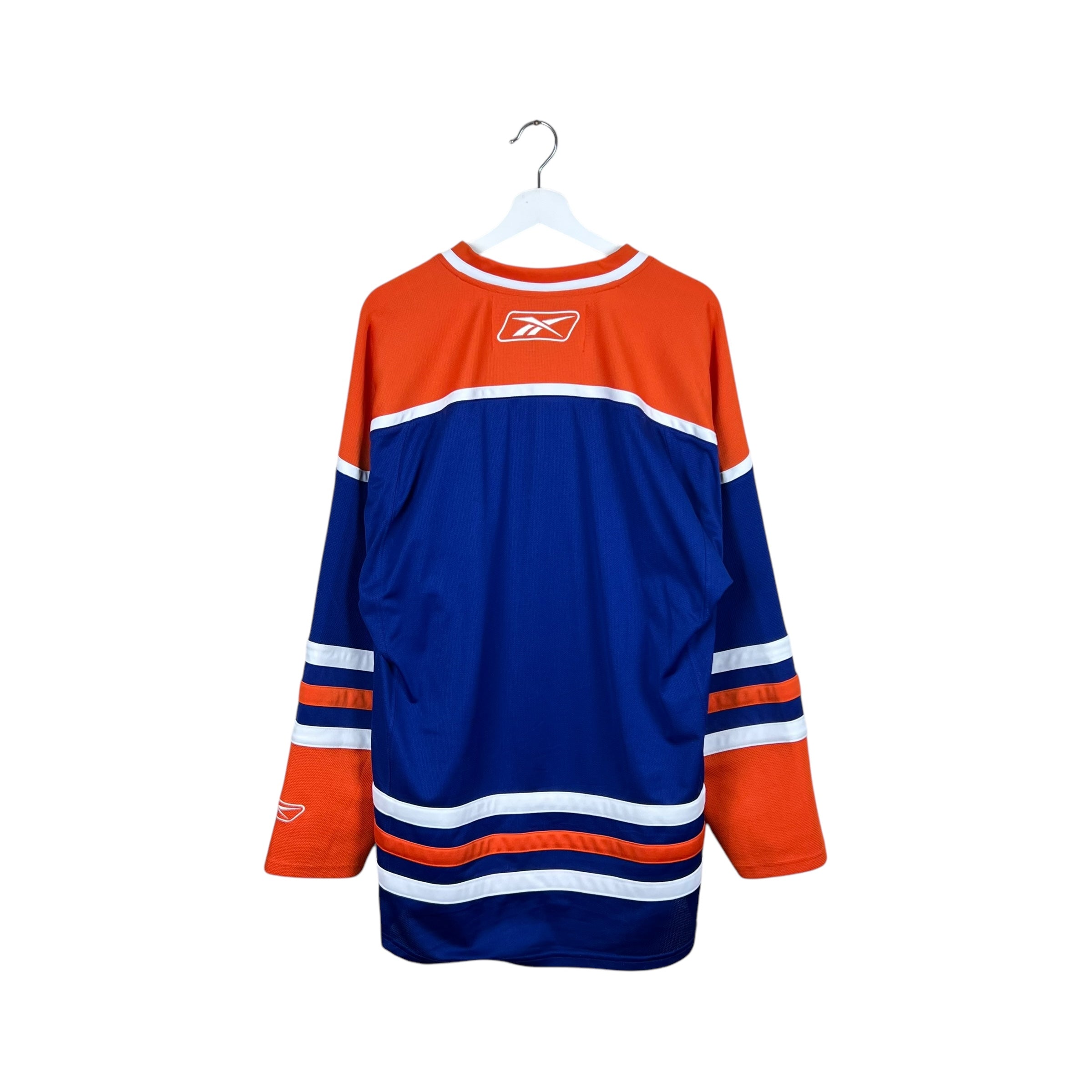 Vintage Reebok Edmonton Oilers Blank Away Jersey