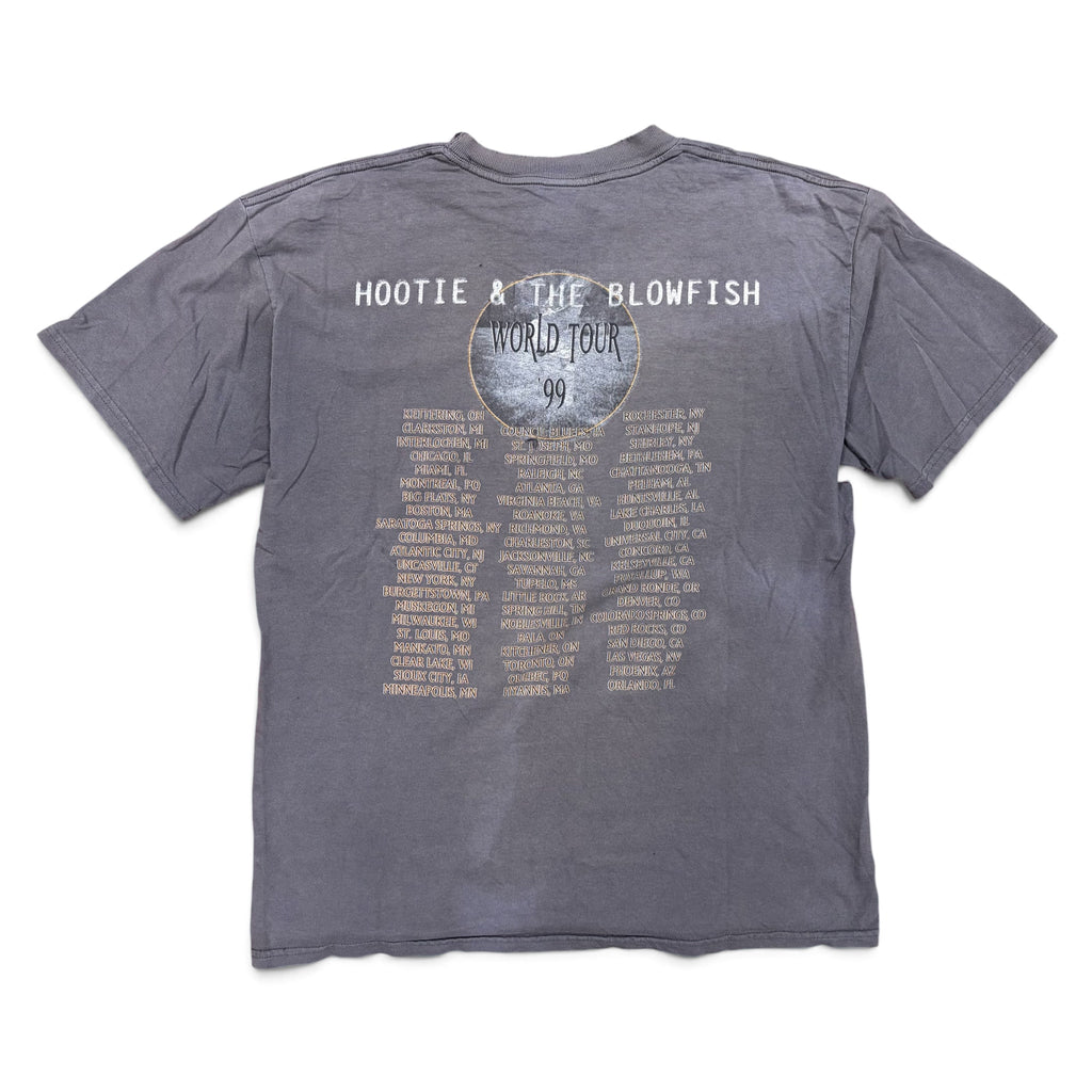 1999 Giant Hootie & The Blowfish World Tour Tee Washed Black