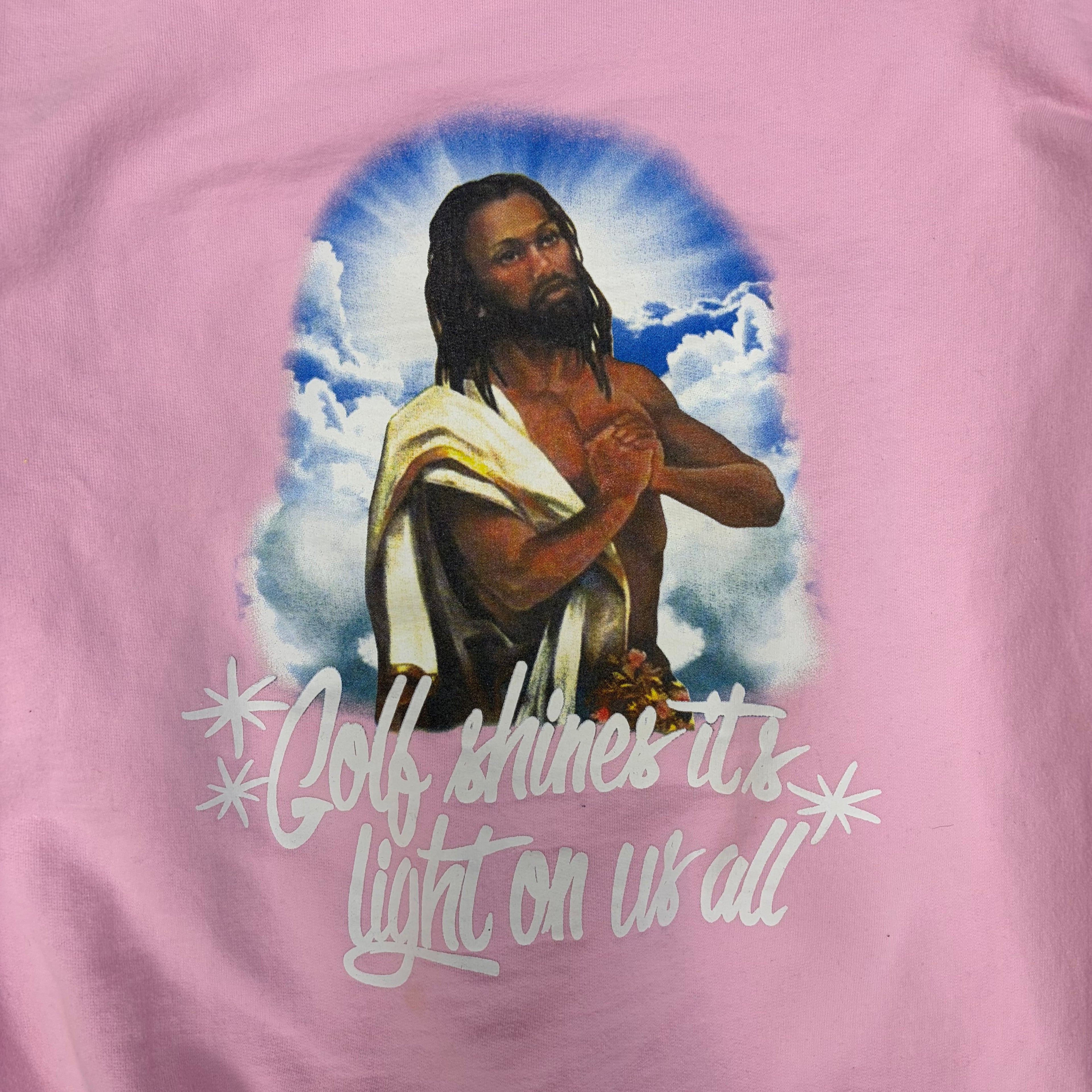 Golf Wang “Black Jesus” Hoodie Pink