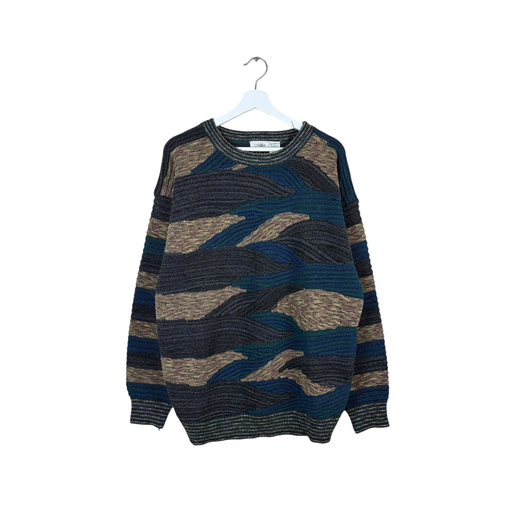 Vintage Miller 3D Multi Colour Pattern Knit