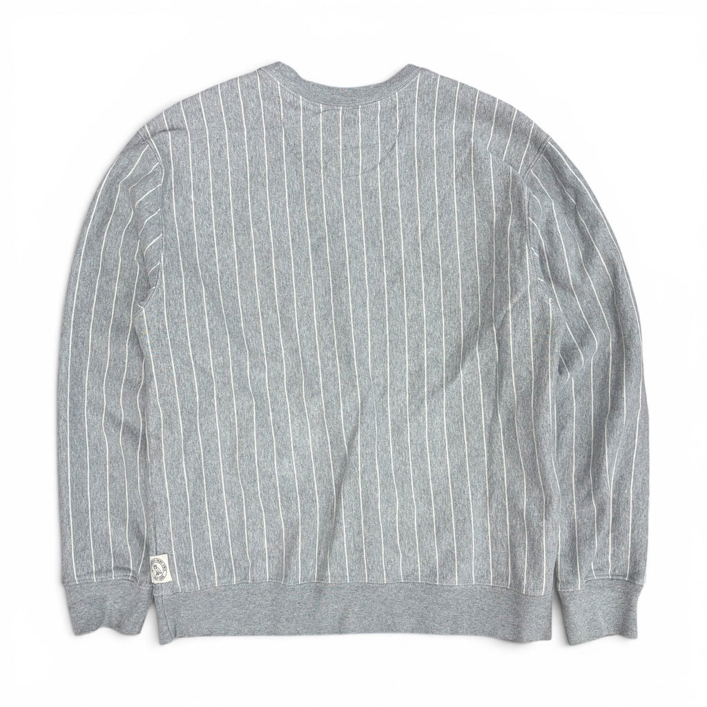 OVO Pinstripe Crewneck Grey