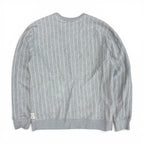 OVO Pinstripe Crewneck Grey
