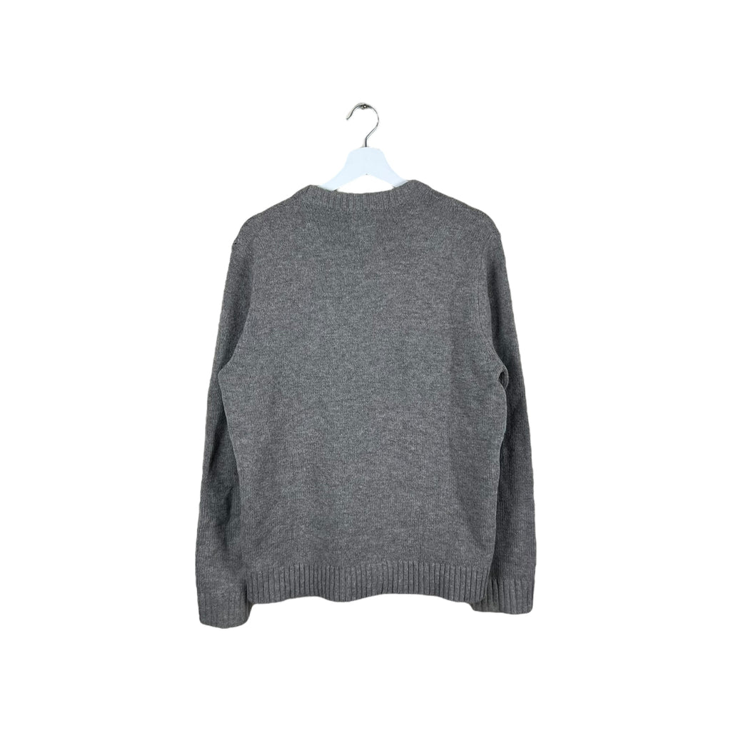 Vintage Woolrich Nature Scenery Knit Grey