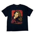 1998 Shania Twain Big Face Country Music Tour Tee Black