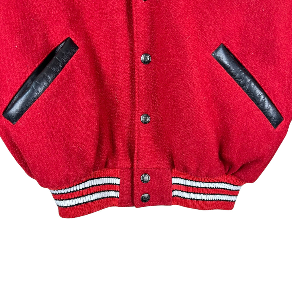 Vintage Roots Athletics Kids Olympics Leather Jacket