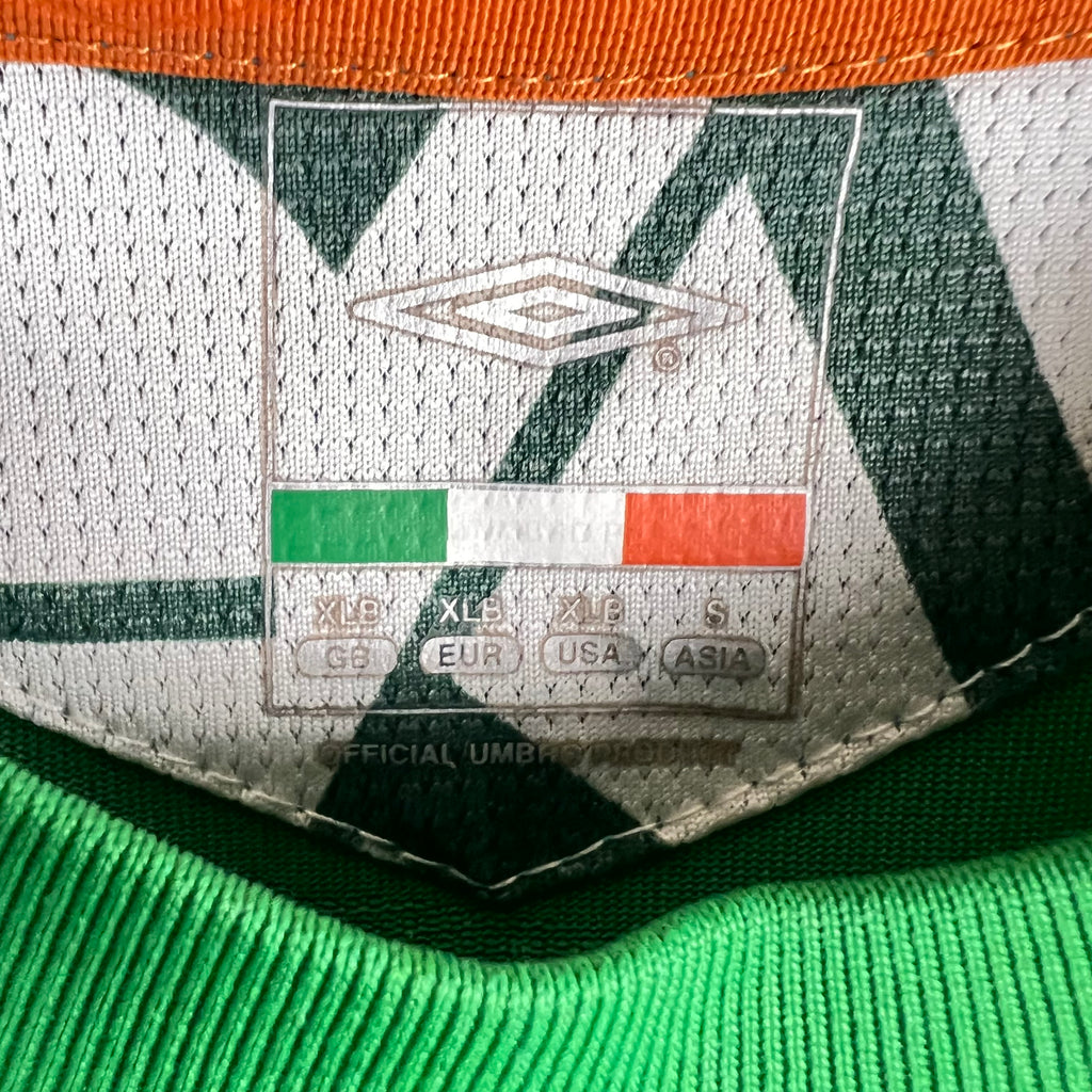 2008 Umbro Youth Ireland Blank Home Jersey