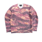 Stussy Tigris Print Sweater Brown