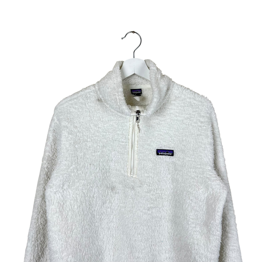 Vintage Patagonia Women’s Los Gatos 1/4 Zip Fleece Pullover Snow White