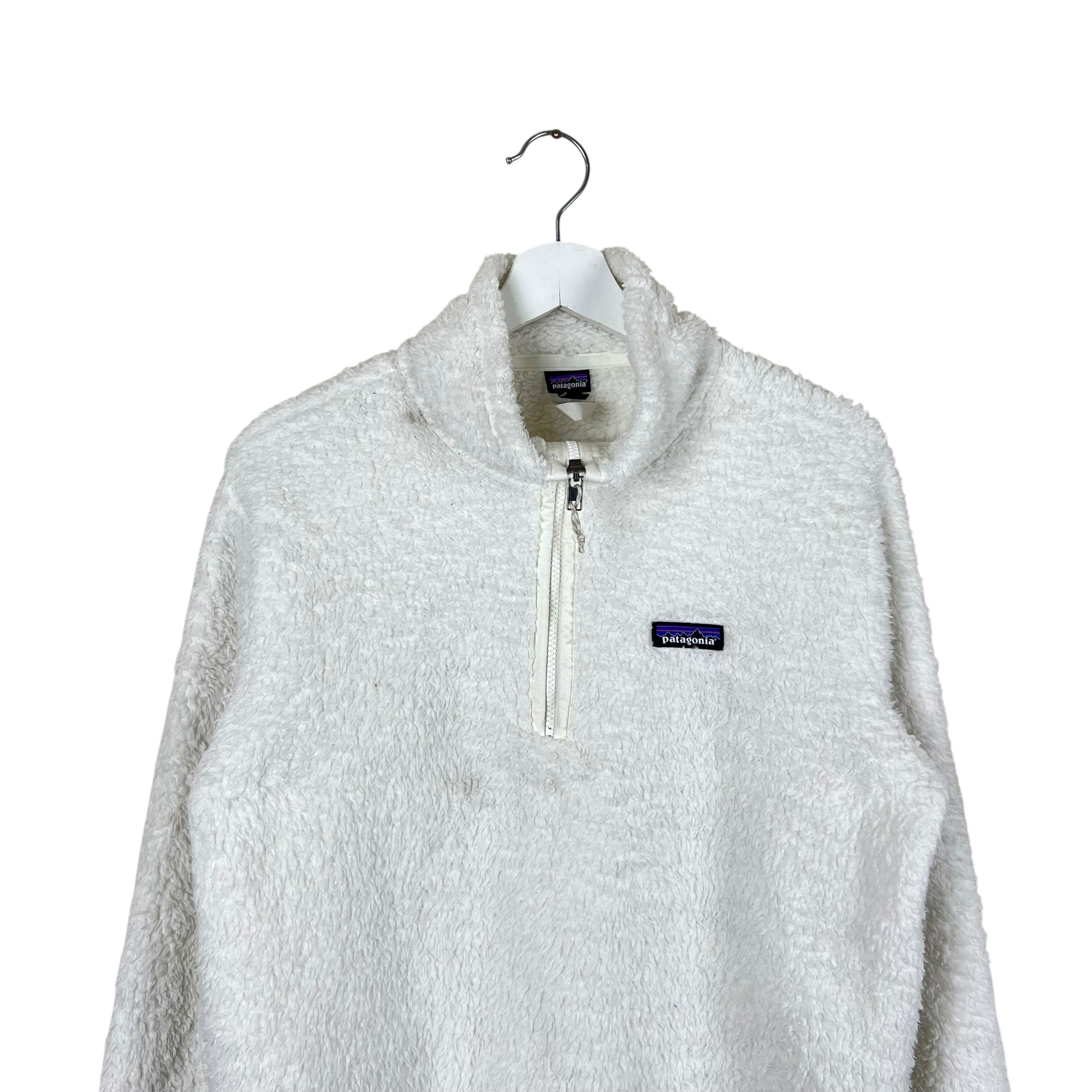 Vintage Patagonia Women’s Los Gatos 1/4 Zip Fleece Pullover Snow White