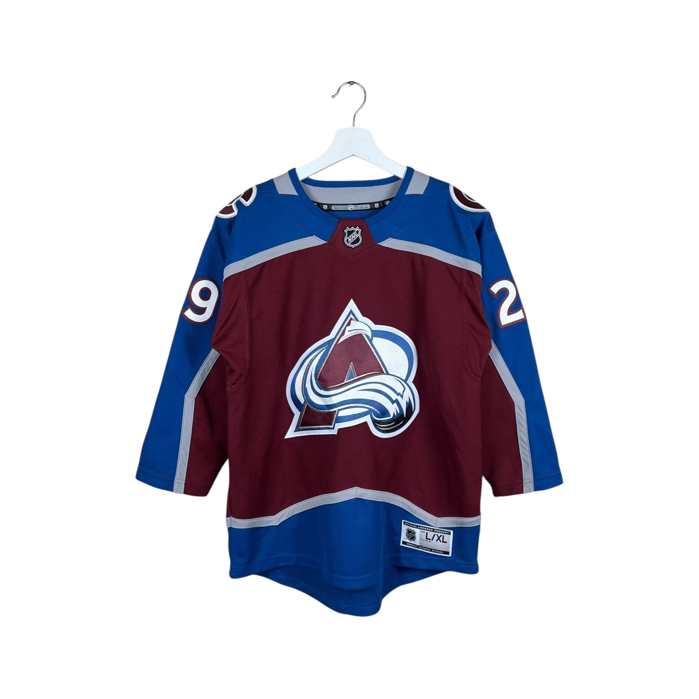 Vintage NHL Youth Colorado Avalanche Nathan MacKinnon Away Jersey