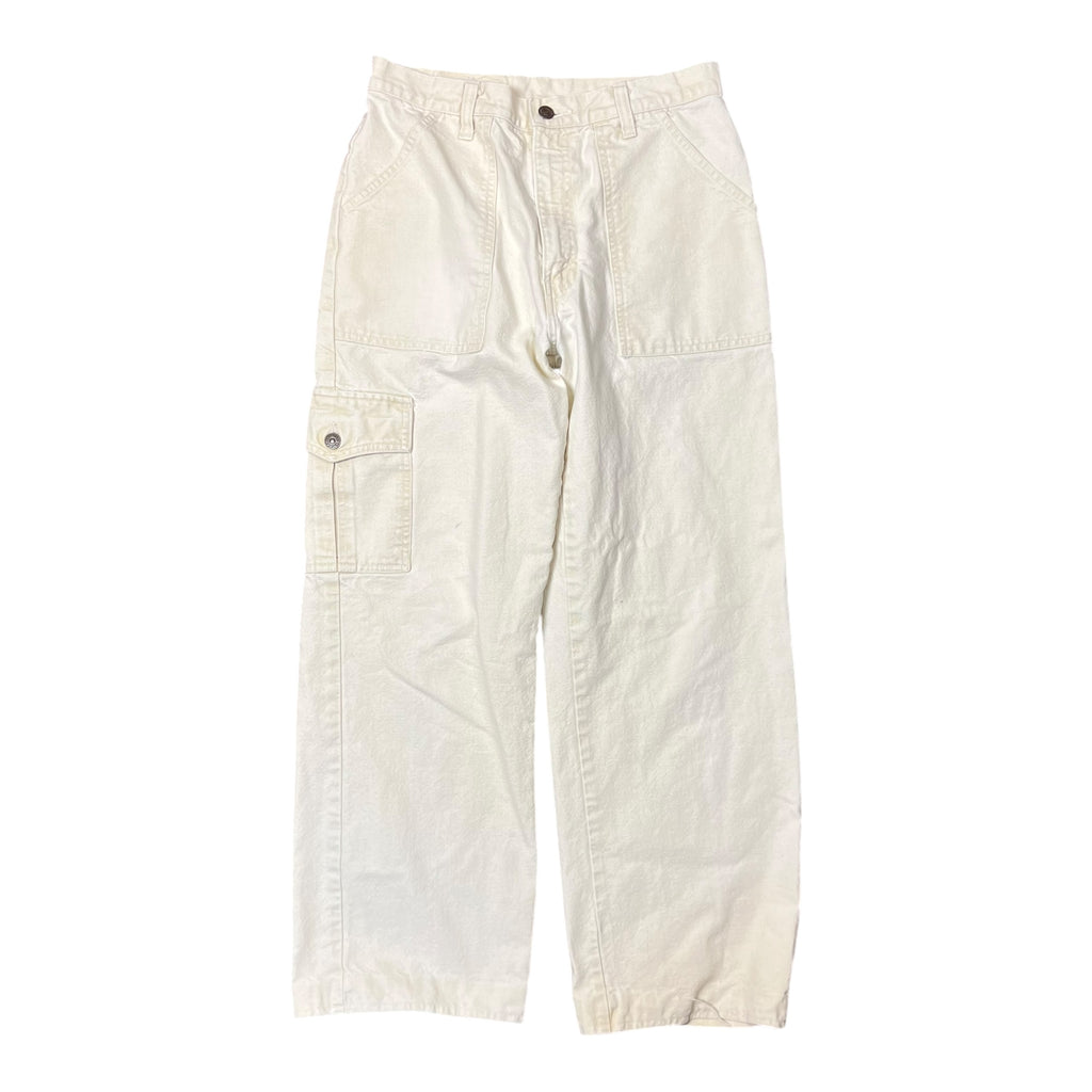 1970s Levi’s Cargo Pants Cream White
