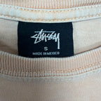 Stussy 3 Star Pigment Dyed Tee Orange