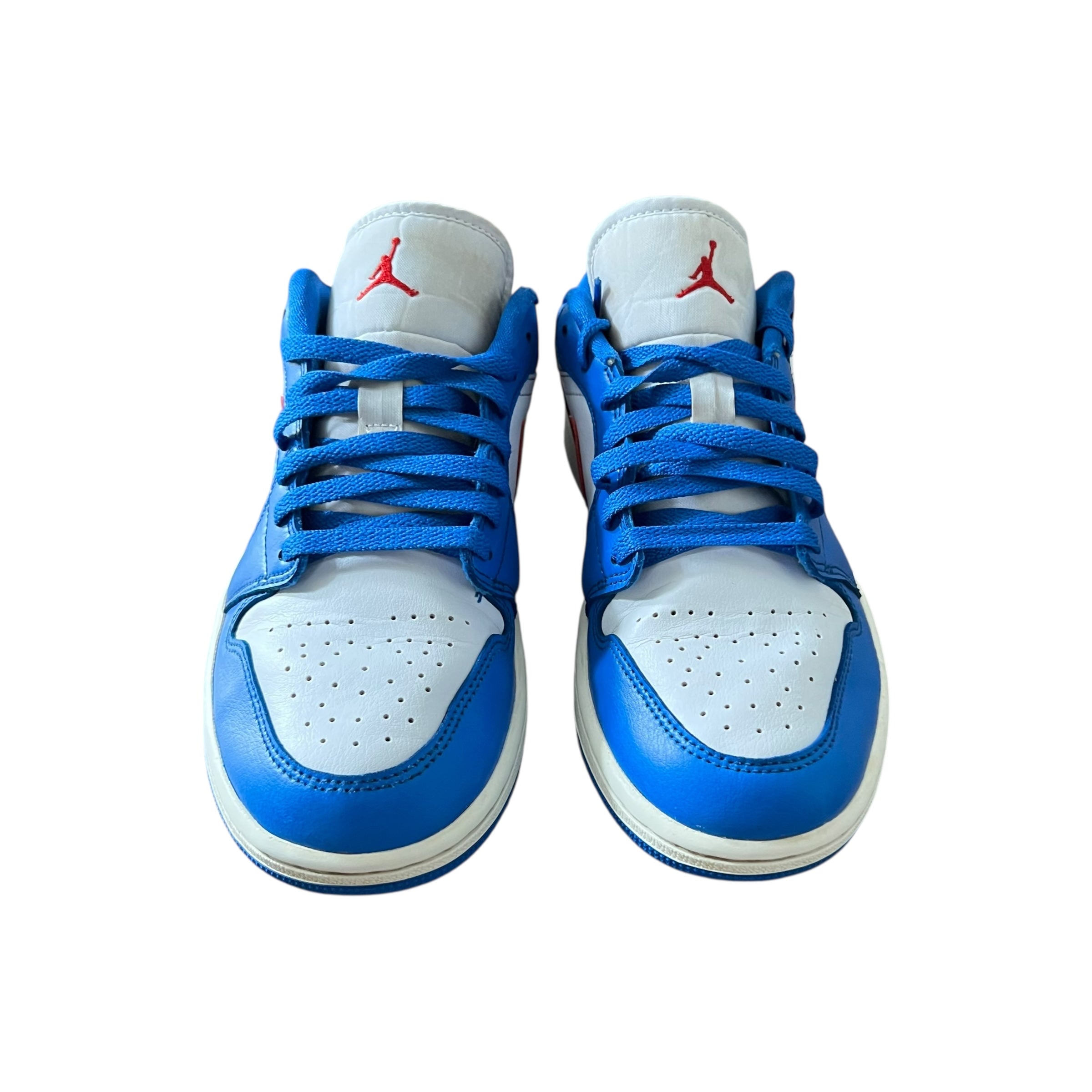 Jordan 1 Low Sport Blue Gym Red (Women’s)
