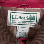 Vintage L.L Bean Women’s Blanket Lined Farmers Jacket Red