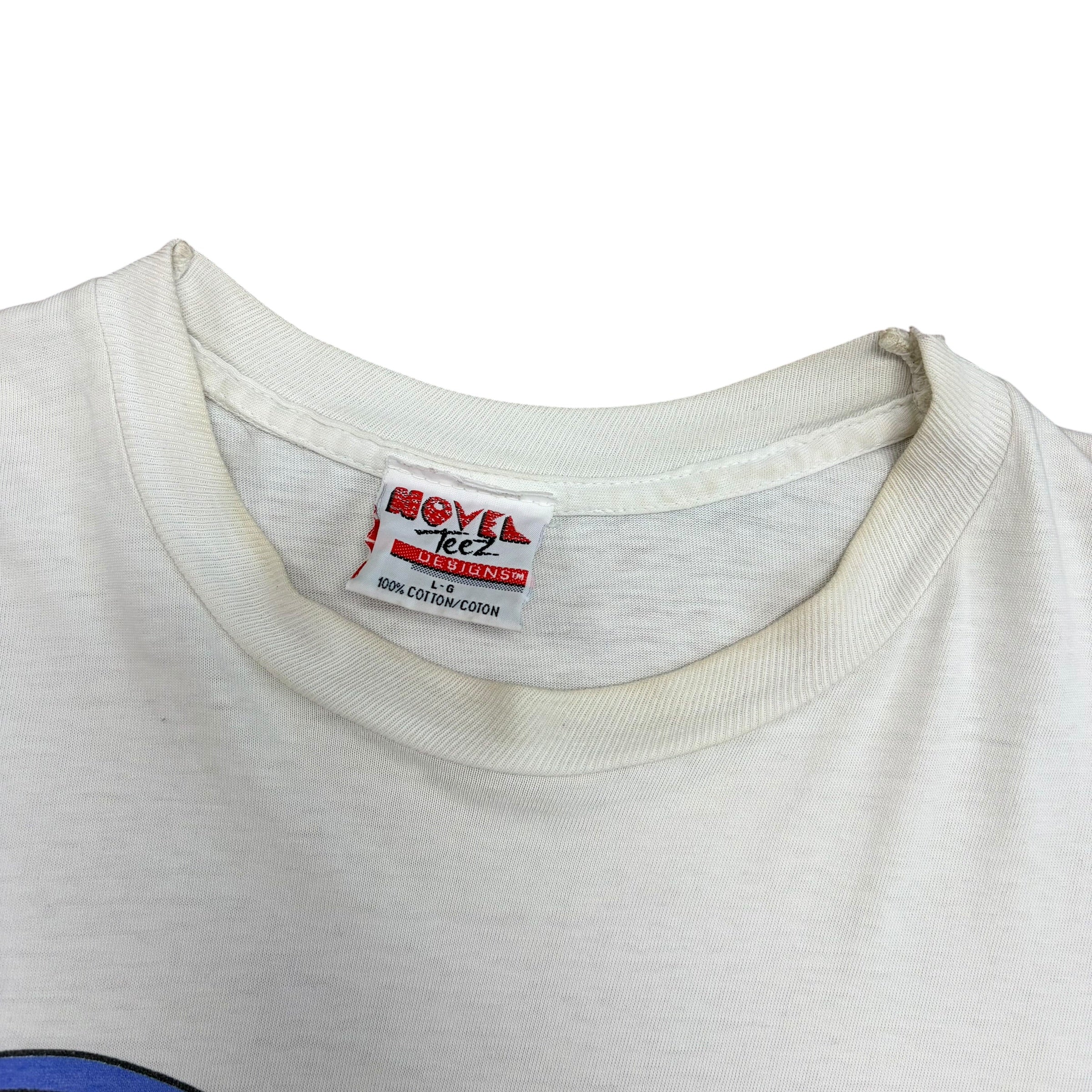 Vintage Novel Teez Betty Boop Heart Tee White