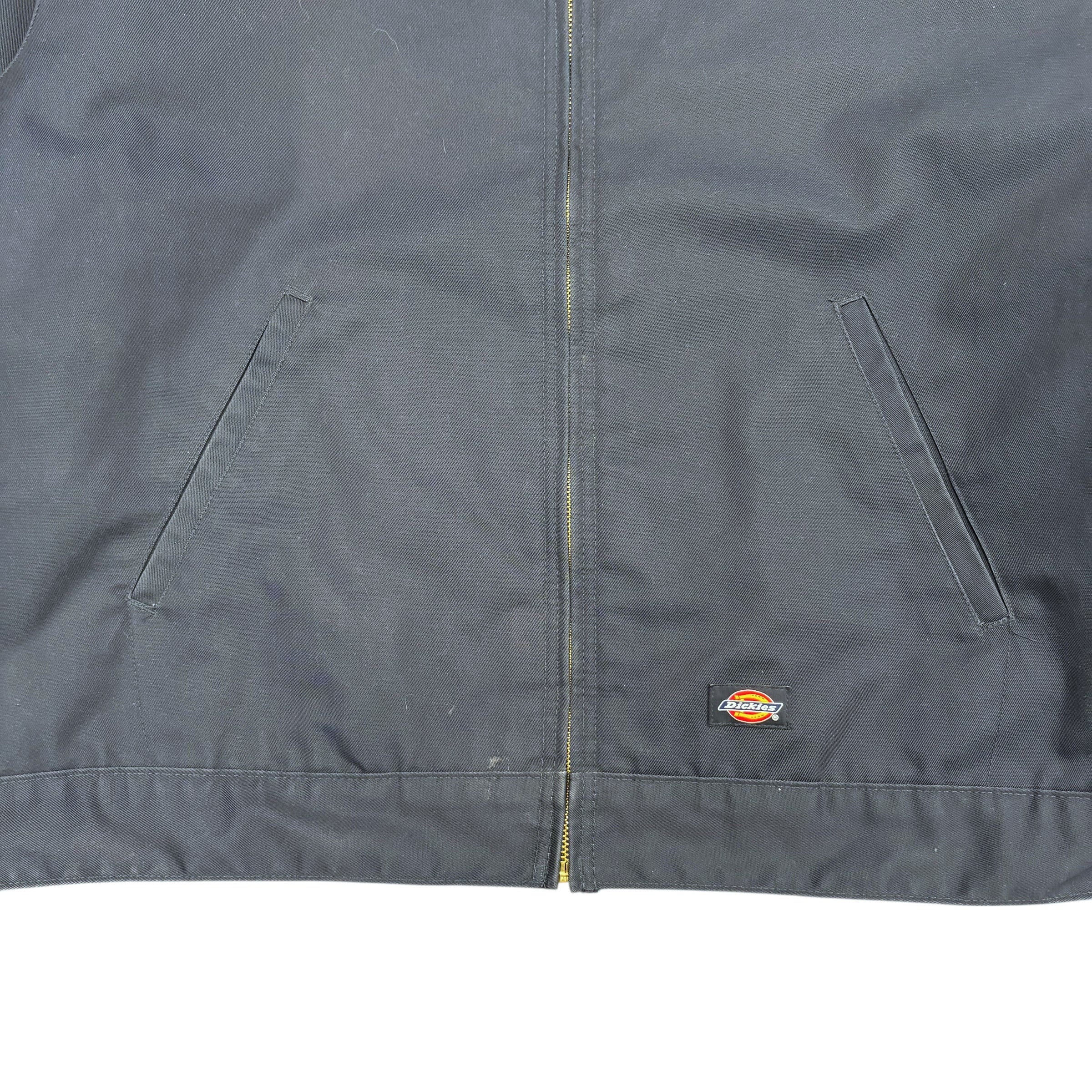 Vintage Dickies Quilt Lined Button Up Jacket Medium Wash