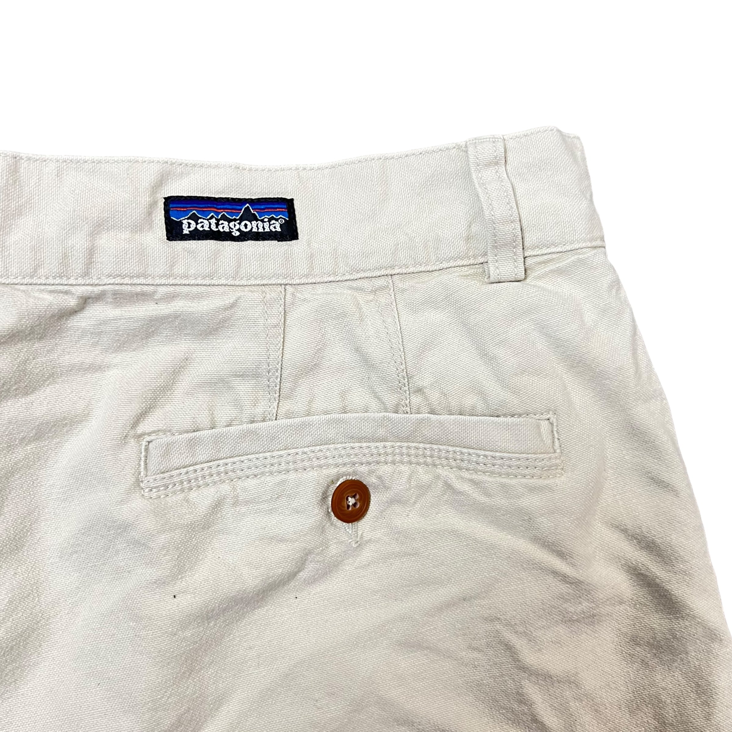 Vintage Patagonia Hemp Cotton Shorts Beige