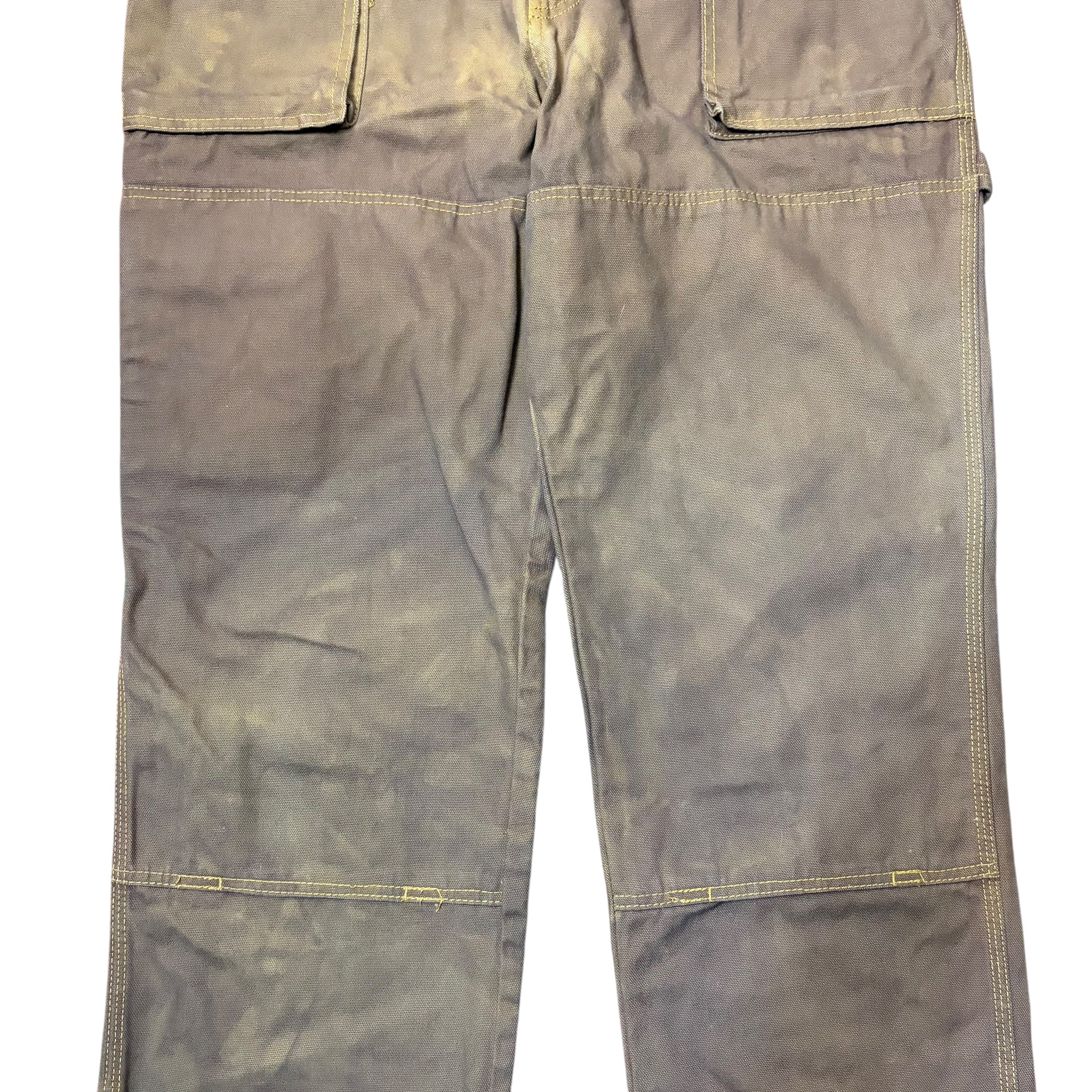 Vintage Dickies Straight Fit Double Knee Carpenter Pants Washed Brown