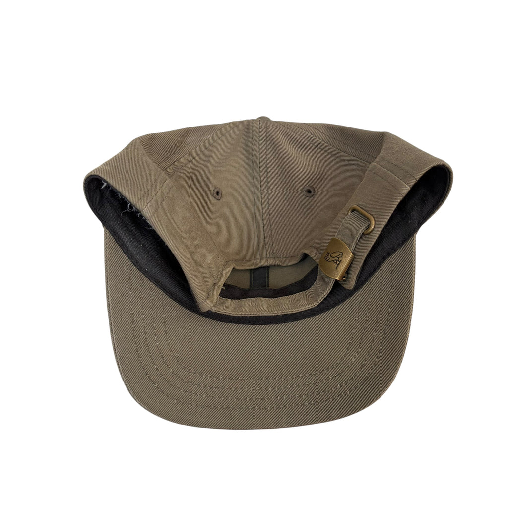 OVO Owl Logo Strapback Olive Green