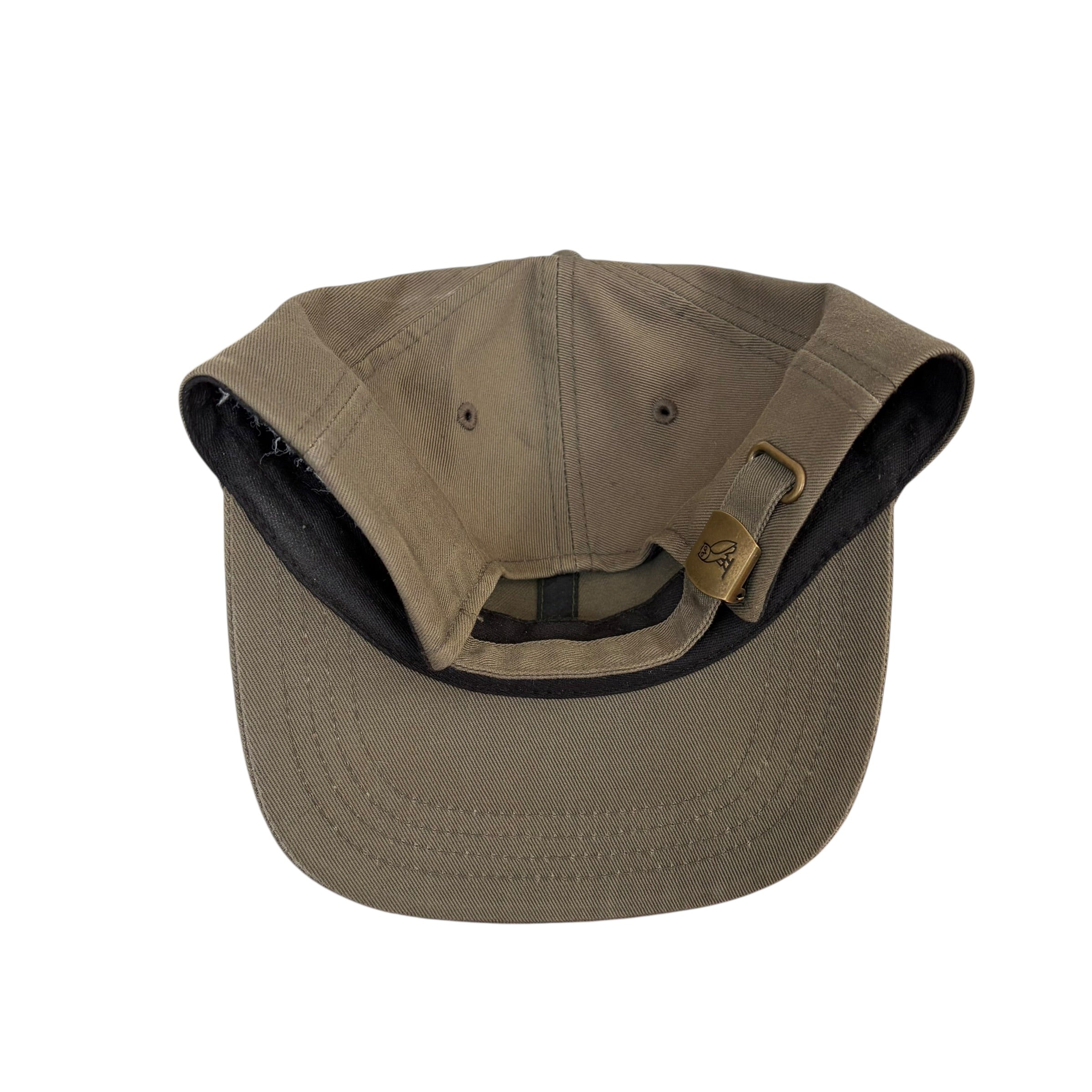 OVO Owl Logo Strapback Olive Green
