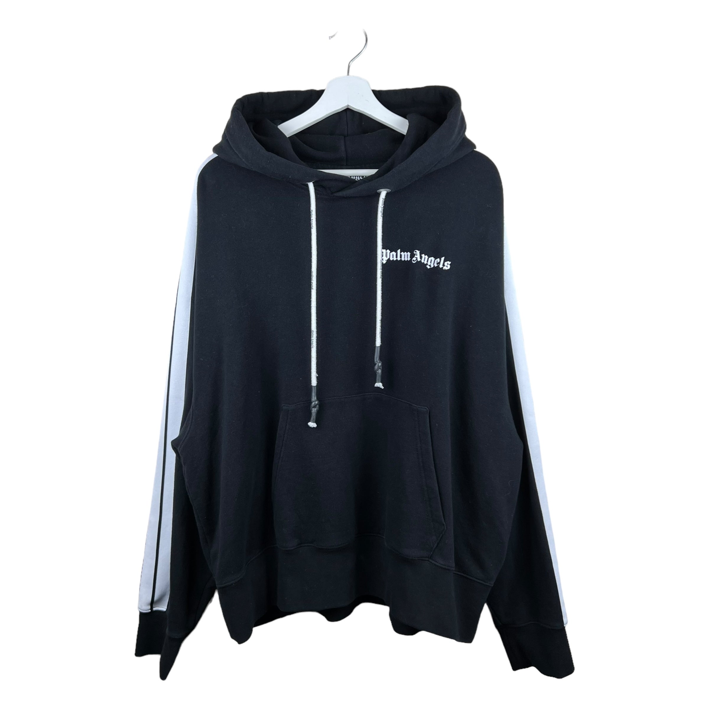 Palm Angels Track Hoodie Black/White
