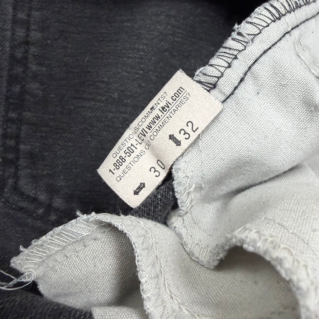 Vintage 90’s Levi’s 505 Straight Fit Jeans Washed Black