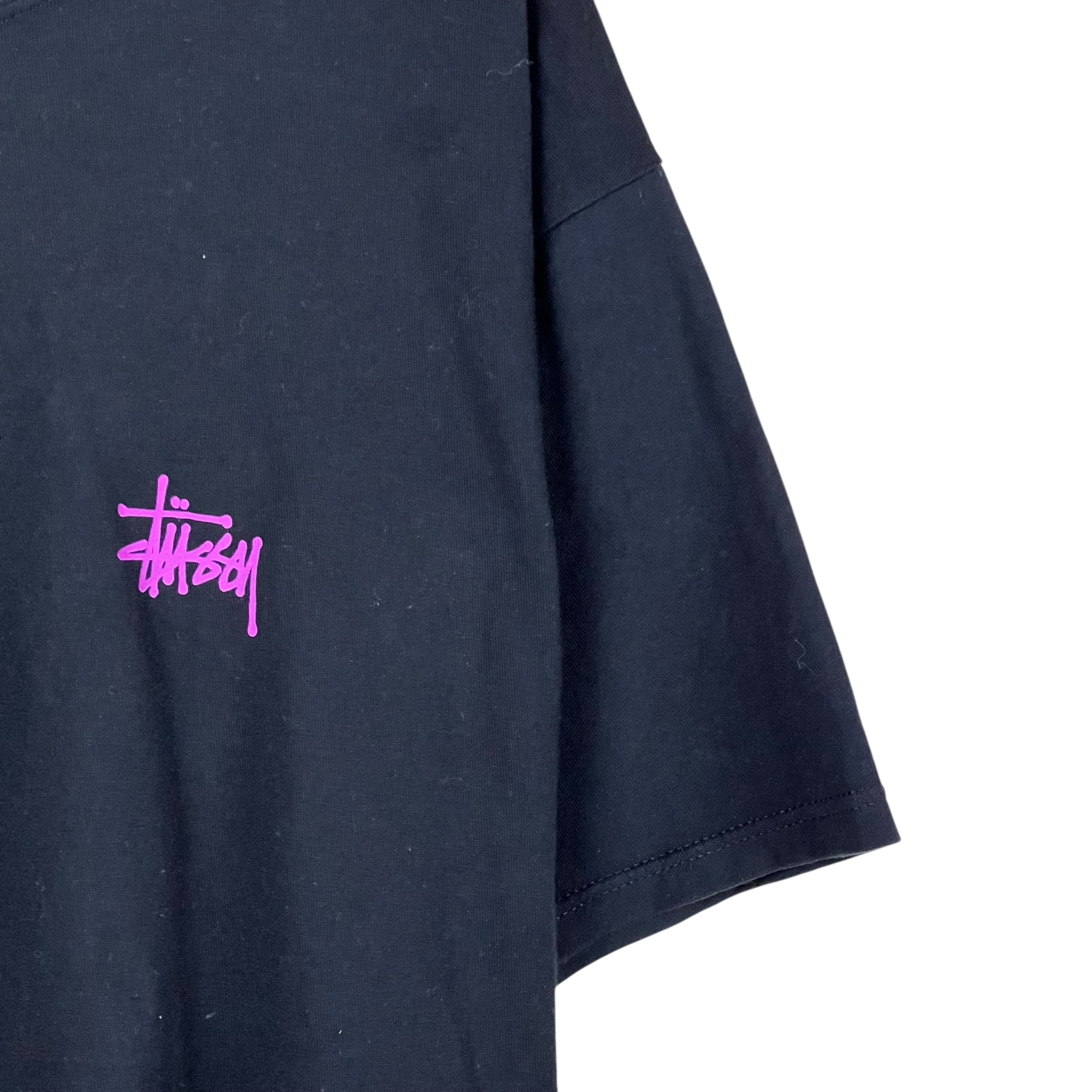 Stussy Big Logo Tee Black