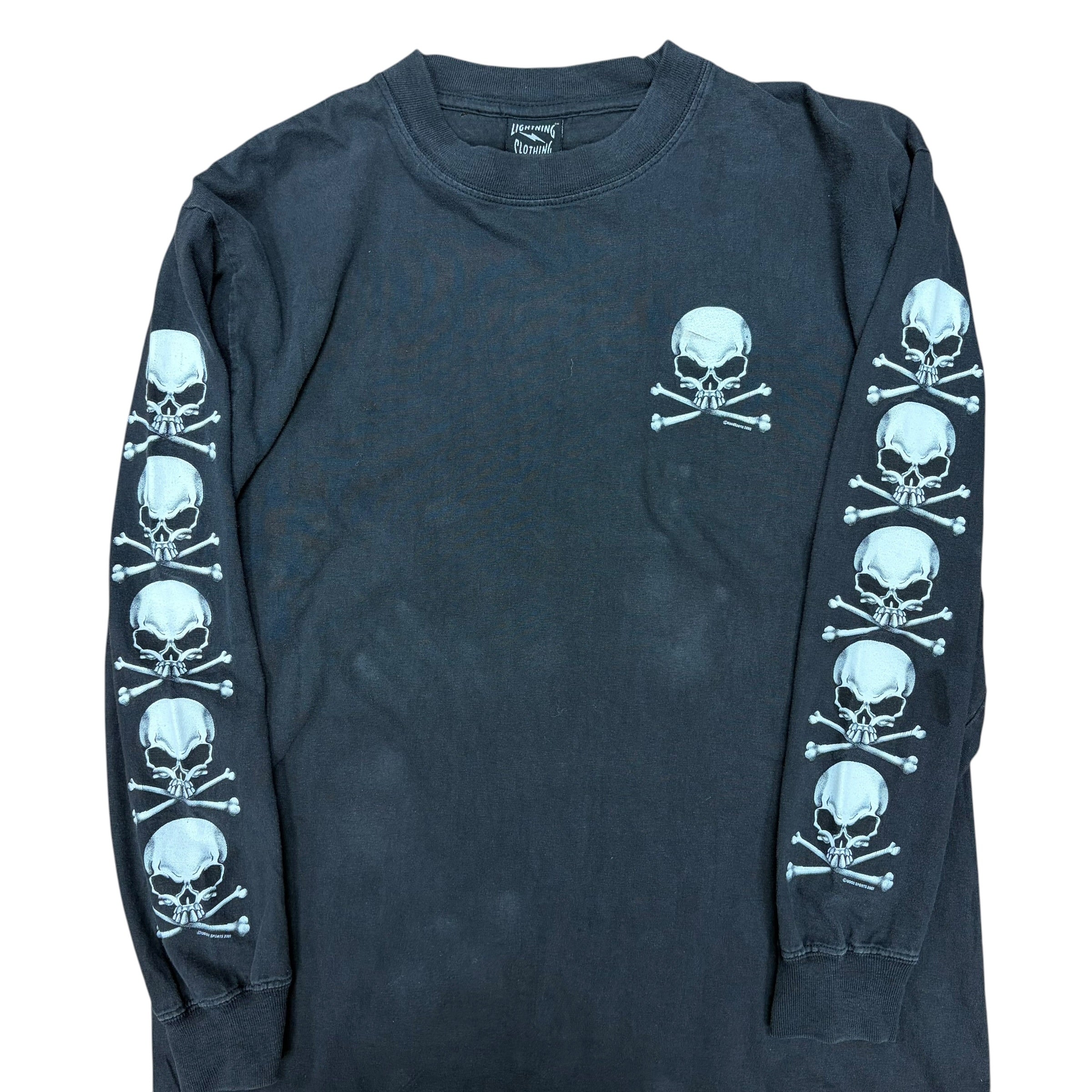 Vintage Goodsports Skull Cross Longsleeve Black