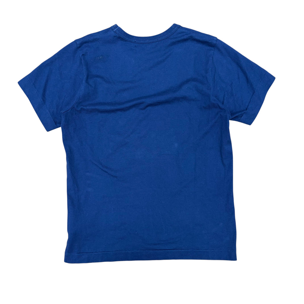 Comme Des Garçon Women’s Gold Heart Tee Blue
