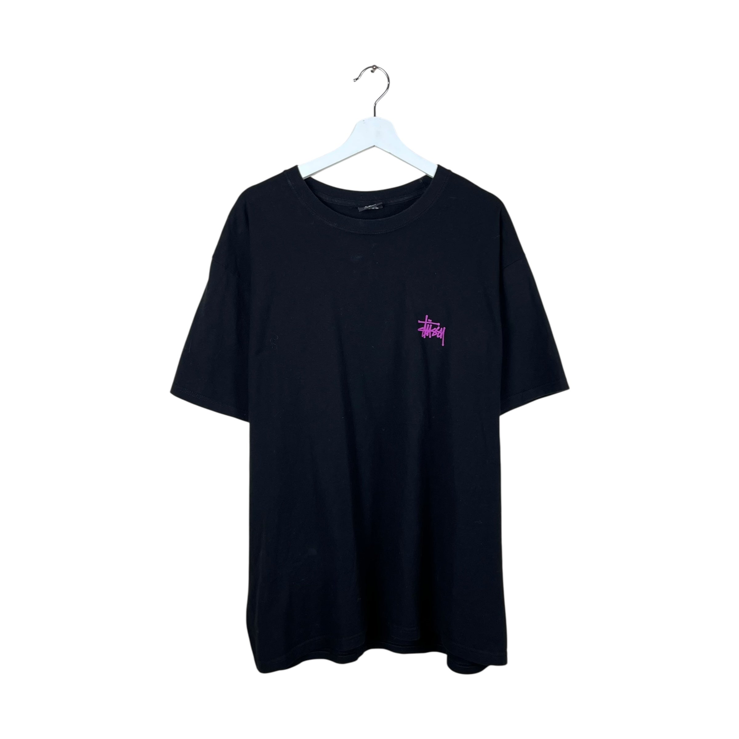 Stussy Big Logo Tee Black