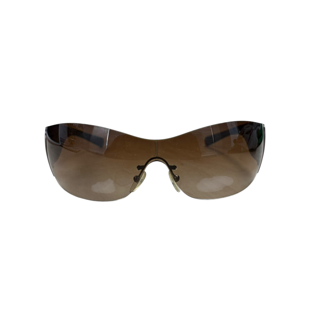 Prada Women’s No Rim Sunglasses SPR58F Brown
