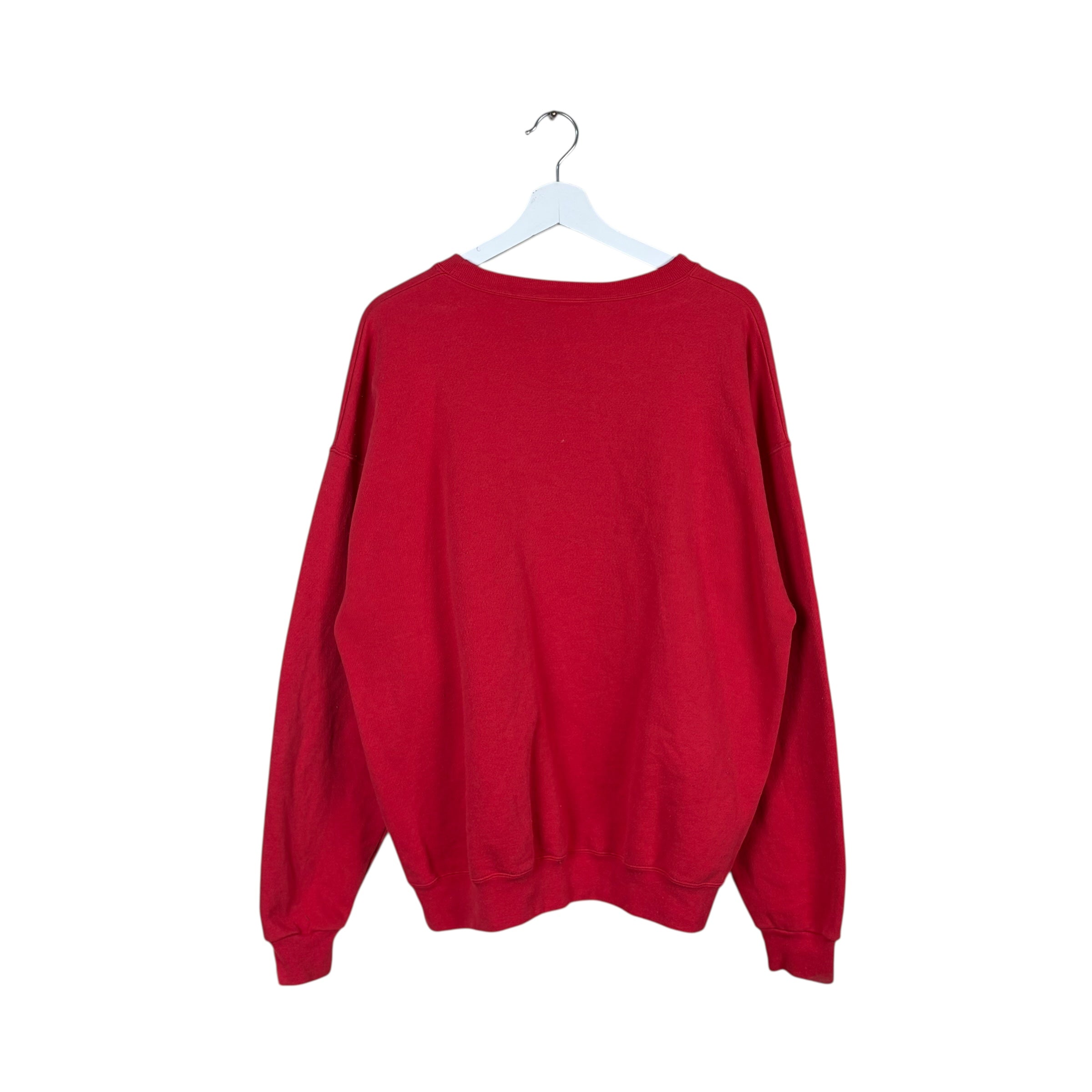 Vintage Walt Disney World Mickey Mouse Wizard Crewneck Red