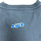Vintage Team Hanes NBA Orlando Magic Basketball Tee Faded Black