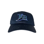 Vintage Tampa Bay Rays Logo SnapBack Black