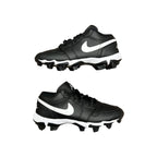 Jordan 1 Low Black & White Cleat (GS)