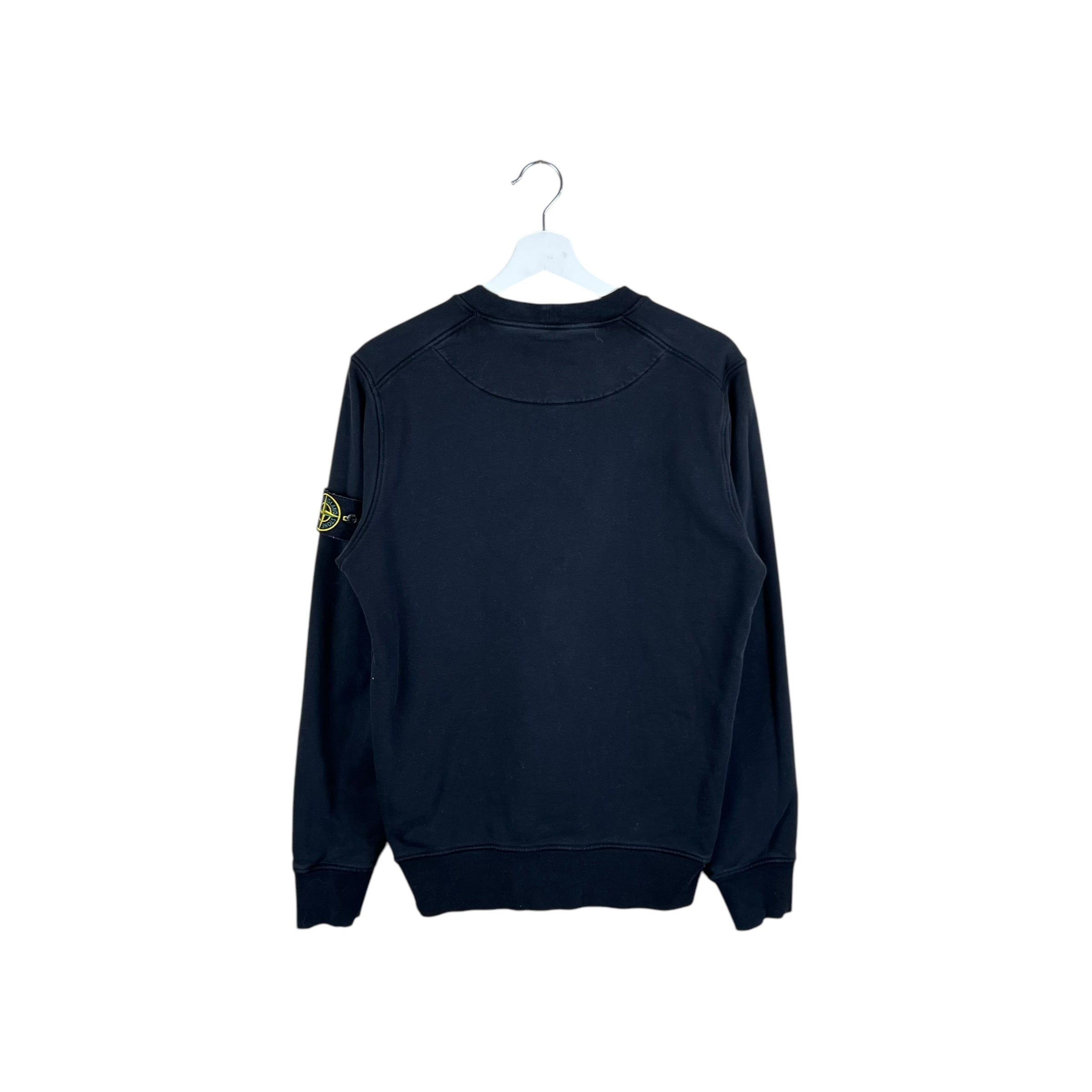 Stone Island Patch Crewneck Black