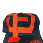 Vintage The Game MLB San Francisco Giants Big Logo SnapBack Black