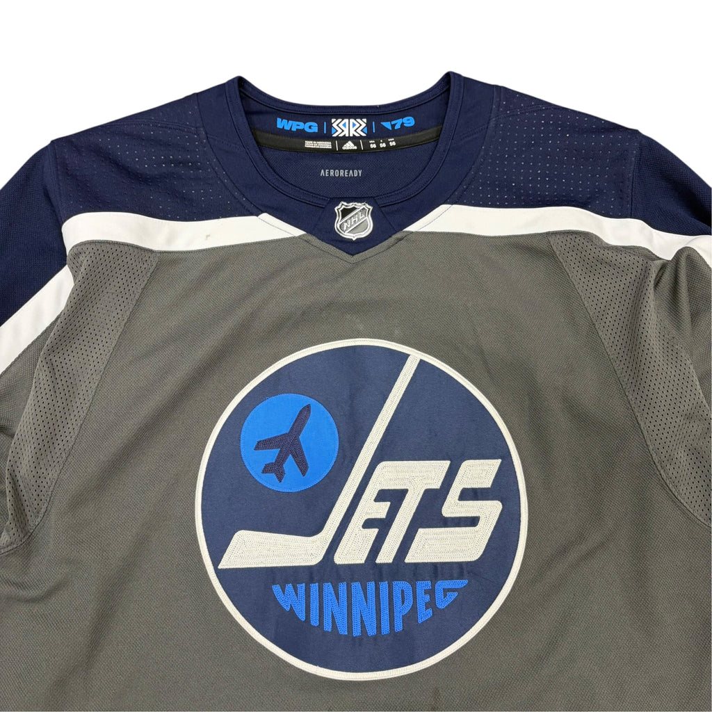 Adidas NHL Winnipeg Jets Rewind 79’ Blank Away Jersey