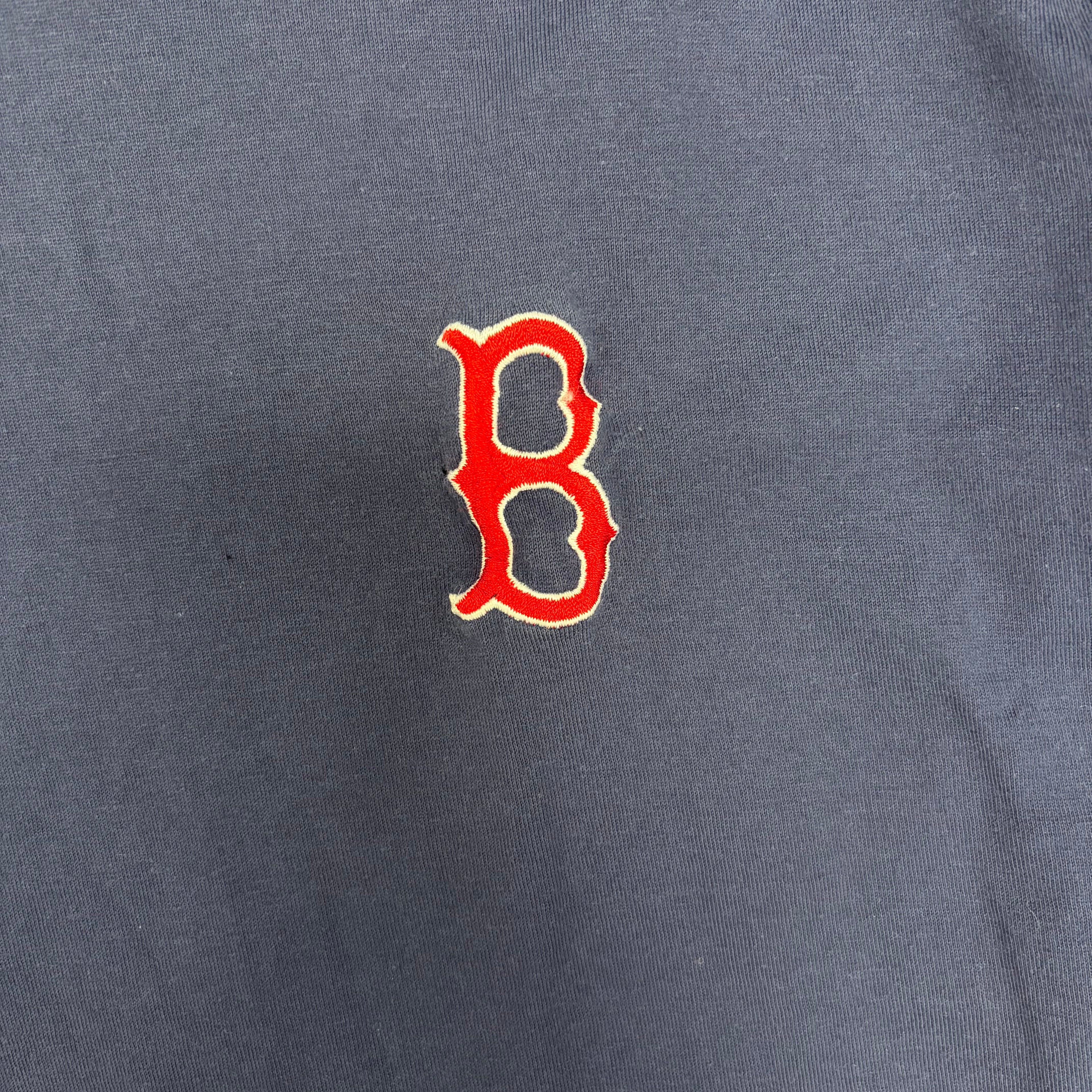 Vintage Starter MLB Boston Red Sox Mock Neck Tee Navy